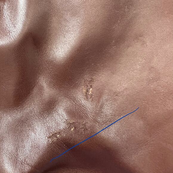 Vintage Women’s Brown Leather Heeled Boots Argentina Size 9  Unbranded - Picture 3 of 11